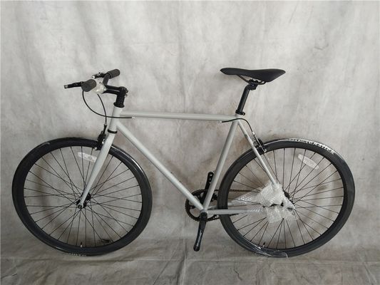 160kg 負荷容量 グレー色 クラシック シングルスピード 固定ギア バイク 1.6m 長さ