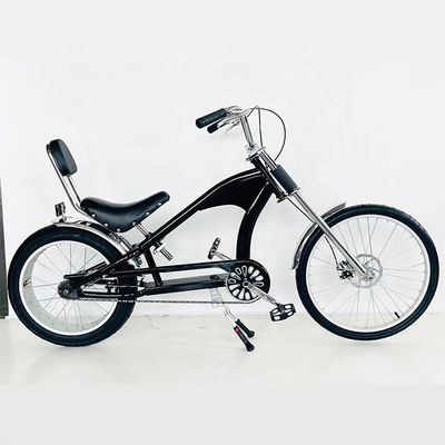 総重量38kg 24インチヘリコプター自転車 単速ギアと長いフレーム