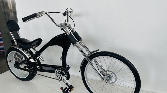 総重量38kg 24インチヘリコプター自転車 単速ギアと長いフレーム