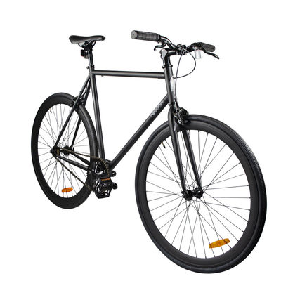 KMCチェーン 黒 700C シングルスピードトラック自転車 男性用 ヴィンテージ固定ギア自転車
