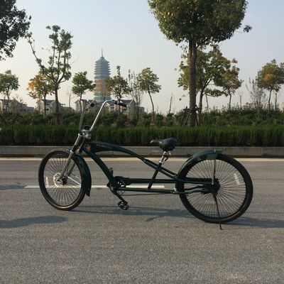 26インチハイテンの鉄筋 成人用ビーチクルーザー ヘリコプター自転車 17KG総重量3.0タイヤ