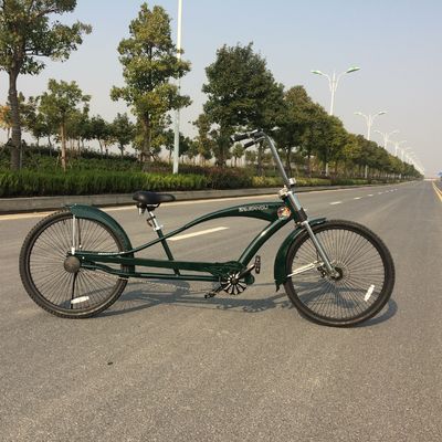 26インチハイテンの鉄筋 成人用ビーチクルーザー ヘリコプター自転車 17KG総重量3.0タイヤ