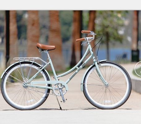3速ギアとアルミ合金Vブレーキのヴィンテージシティバイク総重量16kg