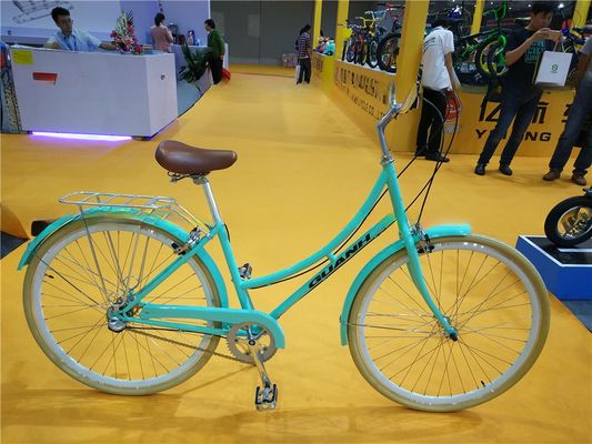 3速ギアとアルミ合金Vブレーキのヴィンテージシティバイク総重量16kg