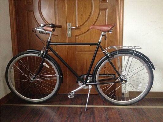 3速ギアとアルミ合金Vブレーキのヴィンテージシティバイク総重量16kg