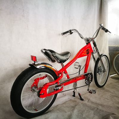 24インチVブレーキ/ディスクブレーキ4.0タイヤ 単速ヘリコプター自転車 アメリカ市場