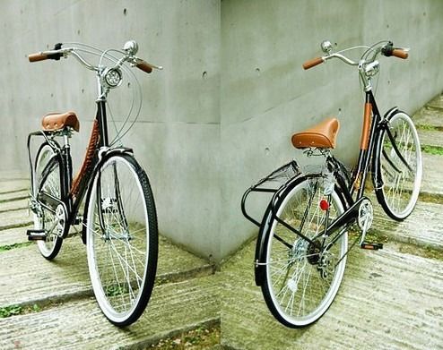 16KG スチールフォーク レトロ ヴィンテージ オランダ OMA バイク フロントライトと オランダ 都市探索