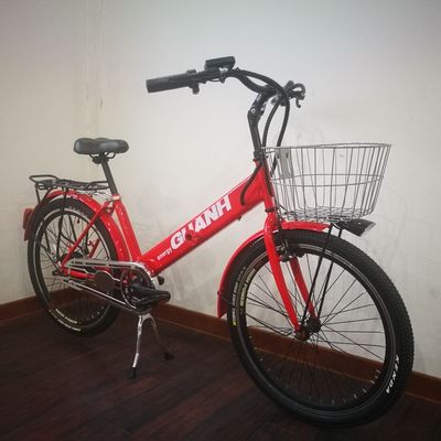 36V 9Ah 250W トーク 80-90 Nm 25KM/H 食品配送用のハイテン鋼電動貨物自転車