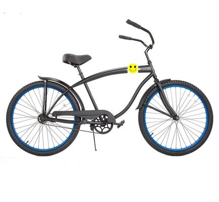 26インチ 鋼筋 ハードフレーム 3 スピード ビーチ クルーザー 自転車 大人 男性と女性
