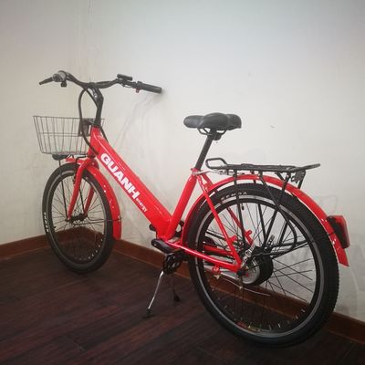 36V 9Ah 250W トーク 80-90 Nm 25KM/H 食品配送用のハイテン鋼電動貨物自転車