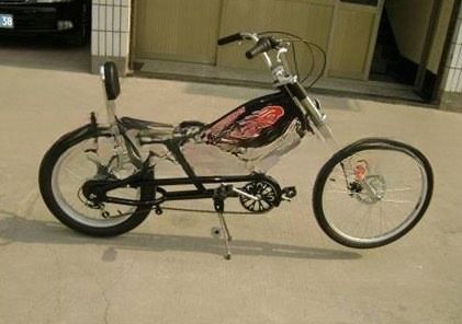 カスタマイズ可能な 24 インチ チョッパー自転車