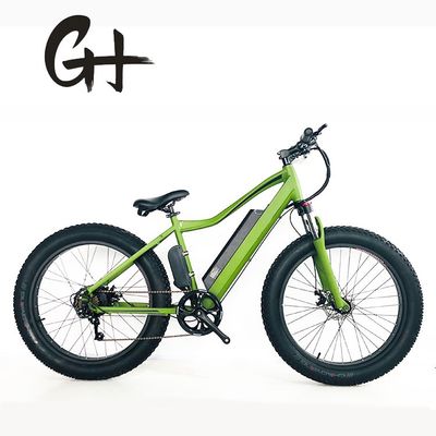 米国市場 26&quot; 4.0 脂肪タイヤ電動自転車 48V 500W 電源と 7 スピードギア