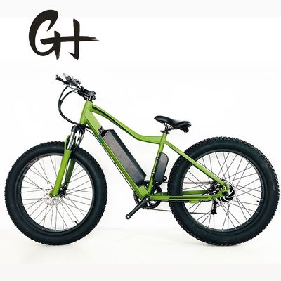 米国市場 26&quot; 4.0 脂肪タイヤ電動自転車 48V 500W 電源と 7 スピードギア