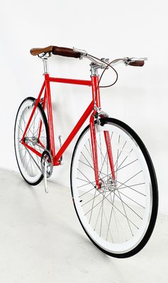 アメリカOEMスポーツ固定自転車 密閉軸承ハブとカラフルなハイテン鋼枠