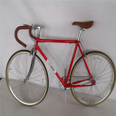 700C シングルスピード クロモリーフレーム自転車 レトロフィキシー