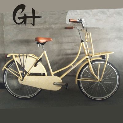 28インチ オールドマン シティバイク クラシック オランダ自転車 ローグされた鋼筋フレームとダブルVブレーキ