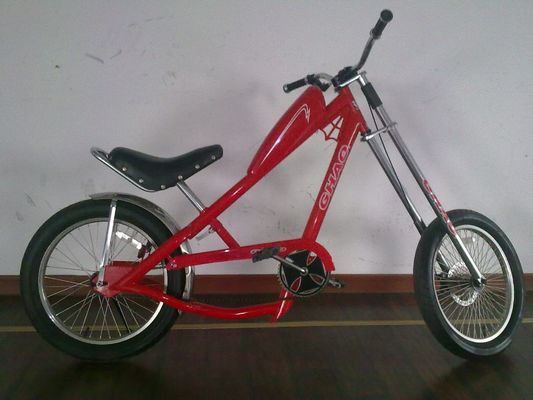 20インチ OEM CE シングルスピード ステールフレーム 普通ペダルタイプを持つアメリカン・チョッパー・バイク