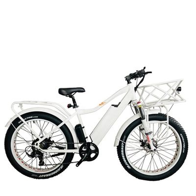 26&quot;4.0 ビッグスノーファットタイヤ 電動自転車 ディスクブレーキと1000W 48V 17AH 後部バファングモーター