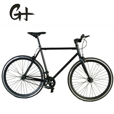 固定ギア700C EN15194 OEM カラーフル ロゴ CE 43MM ディープ V リング シングル スピード トラック バイク
