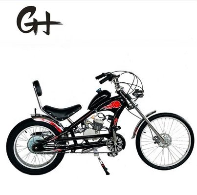 ガスタンクと80ccエンジンのキットを持つ26インチガス駆動モーターバイクのフレーム