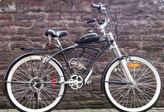電動 ビーチクルーザー 自転車 50cc モーター 2015 モデル スチールフレーム 電動含有