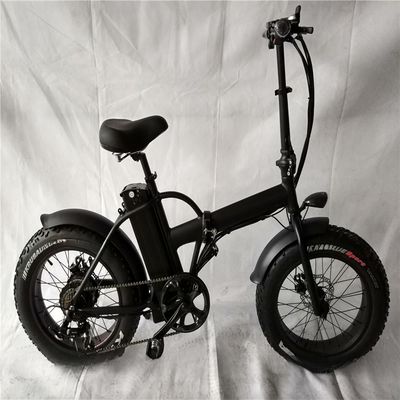 16.7 Ah バッテリー容量 48V500W12AH 20"x4.0 脂肪タイヤ折りたたみ電気自転車自転車