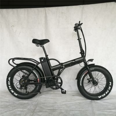 16.7 Ah バッテリー容量 48V500W12AH 20"x4.0 脂肪タイヤ折りたたみ電気自転車自転車