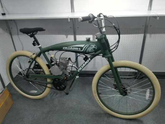 26インチマグホイールレーシングバイク 80cc 2ストークエンジン 35KM/H 最高速度 3L 内タンク