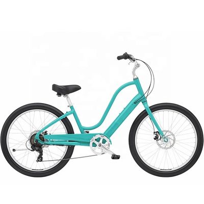 120kg 負荷容量 29&quot; 3.0 タイヤ 7 スピード アルミニウム ステップ トルー レディ ビーチ クルーザー バイク
