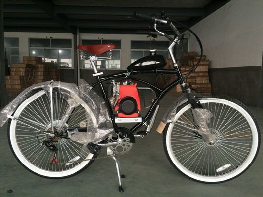 4 ストークモーター エンジン クルーザー サイクルのガソリン自転車 合金シートポスト マックス.速度 40km/h