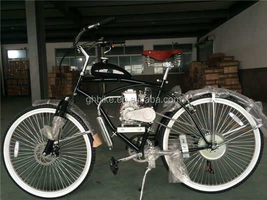4 ストークモーター エンジン クルーザー サイクルのガソリン自転車 合金シートポスト マックス.速度 40km/h