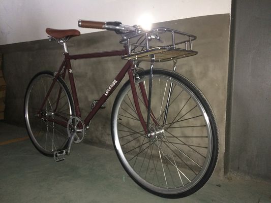 カリパーブレーキ 700C OEM カラー ロゴ CE フロントラック クラシック ストルミー アーチャー インナー 3S ヴィンテージ 男性 シティバイク