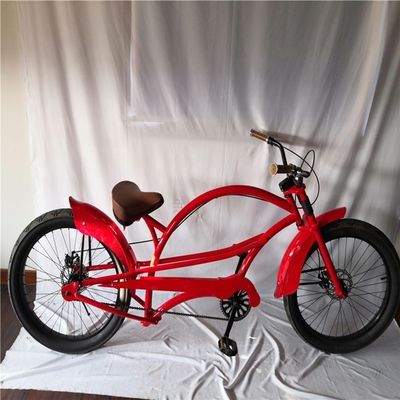ファットタイヤ 26インチ 拡張 ビーチクルーザー自転車 鋼筋フレームとディスクブレーキ技術