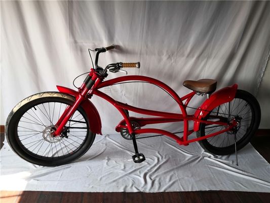 ファットタイヤ 26インチ 拡張 ビーチクルーザー自転車 鋼筋フレームとディスクブレーキ技術