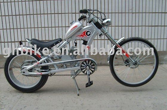 ROSH認定 24 &quot;GASモーターチョッパーバイクと最高性能のための鋼フォーク材料