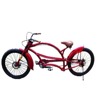 2.2m ロングフレーム ビーチクルーザー ヘリコプター自転車 24インチ 3.0 大きなタイヤと150KGの負荷容量