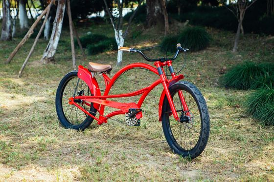 2.2m ロングフレーム ビーチクルーザー ヘリコプター自転車 24インチ 3.0 大きなタイヤと150KGの負荷容量