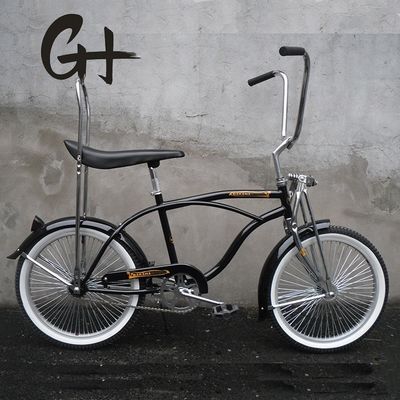 スチールフレーム 20インチ ビーチクルーザー CE シングルスピードコースター ブレーキローライダー 自転車 15KG