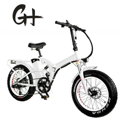 48V 1000W 13AH リチウム電池 大型4.0 FAT スノータイヤ 電気折りたたみ自転車 アメリカ市場