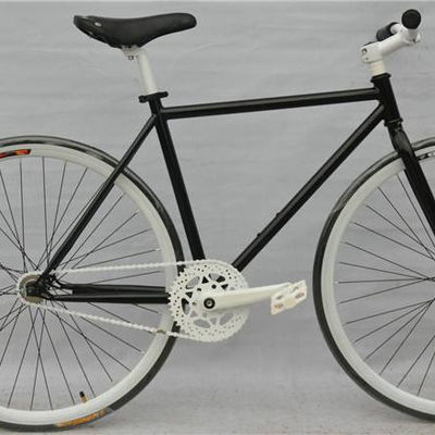 スチールフォークGHBIKE 700c 固定自転車 固定ギア自転車 KMCチェーンと美しいデザイン