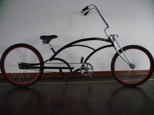 26インチチョッパースタイル ビーチクルーザー自転車 鉄のフォークと150kgの負荷容量