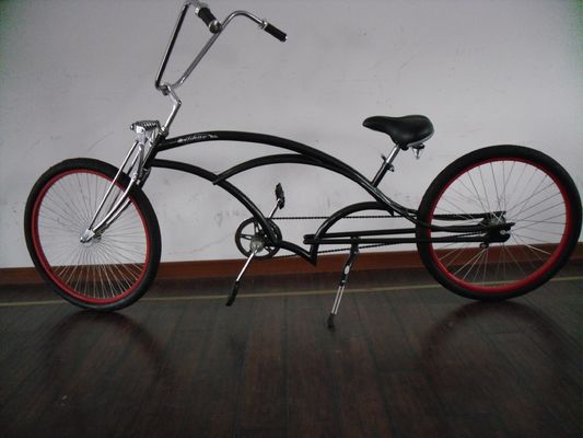 26インチチョッパースタイル ビーチクルーザー自転車 鉄のフォークと150kgの負荷容量
