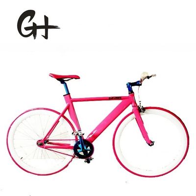 台湾 アルミニウム CE シングル スピード トラッキング 固定ギア 固定自転車 58CM アメリカ市場