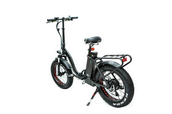 32MPH 48V 1000W 13AH アルミ合金 脂肪タイヤ 折りたたむEBikeを通る電気ステップ