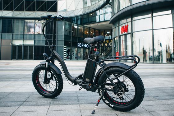 32MPH 48V 1000W 13AH アルミ合金 脂肪タイヤ 折りたたむEBikeを通る電気ステップ