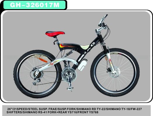2015 スタイルの鋼筋MTB マウンテンバイク 21 または 24 スピード任意の色 OEM OEMサービスで製造