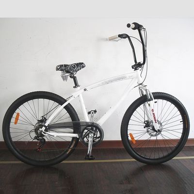 OEMカラーペイント 26インチ3.0タイヤ アルミフレーム ビーチクルーザー バイク 7スピード シマノ