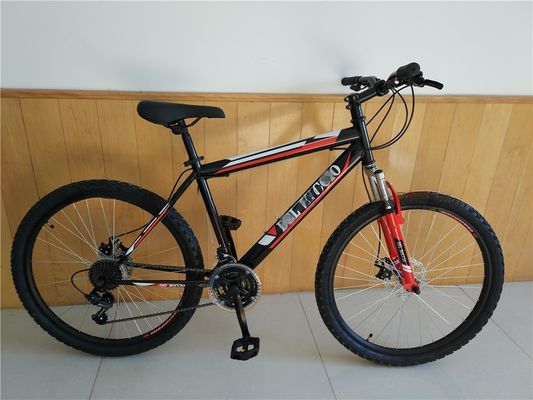 26インチ マウンテンバイク アルミフォーク付き自転車 17.0kg 総重量
