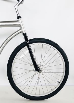 26インチ アルミ 6061 フレーム コースター ブレーキ シングルスピード ビーチ クルーザー 男性用自転車