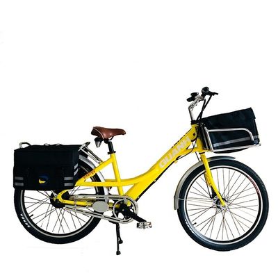 35V 350W 8.8AH リチウム電池 26" ファストフード 宅配 貨物 電気自転車 成人女性 25KM/H CE ヨーロッパ市場